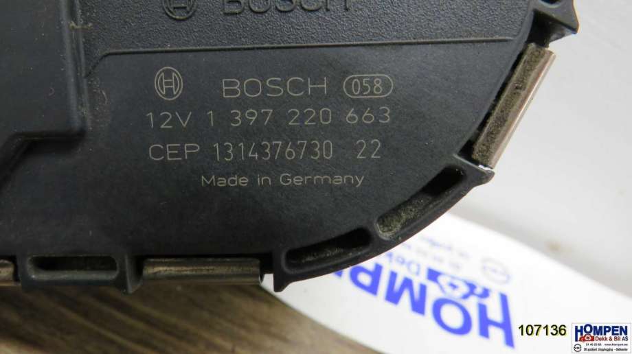 Viskermotor frontrute til VW Golf VII 2012-2017 (Fase 1)  (VOLKSWAGEN|5G1955023C|1397220663|5G1955119A)
