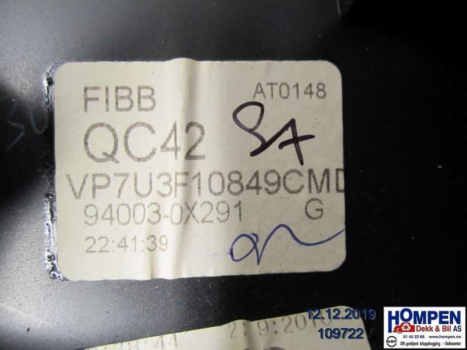 Instrumentpanel til Hyundai i10 2008-2013 (Type I) (HYUNDAI|940030X2914X||940030X291)