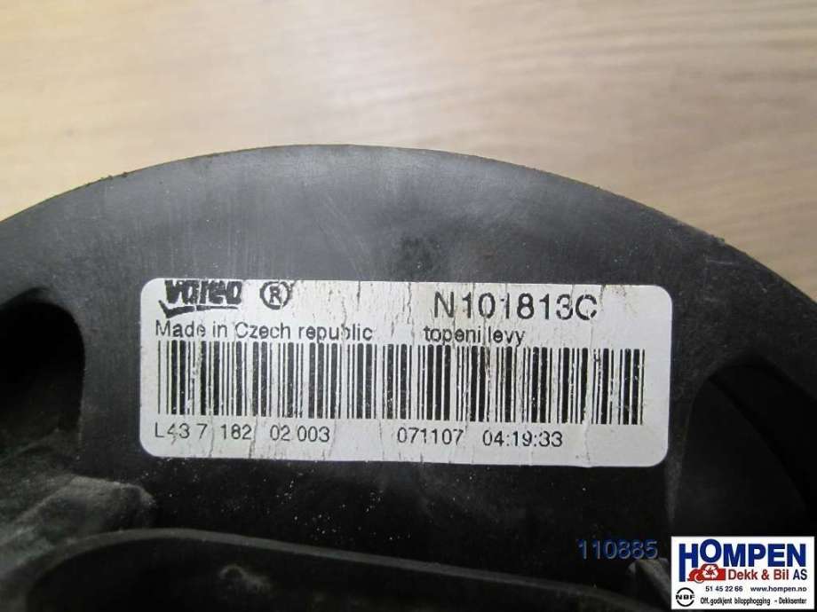 Varmeapparat motor til Citroën C1 2006-2014 (Type I)  (CITROEN|871030H020|N101813C|)
