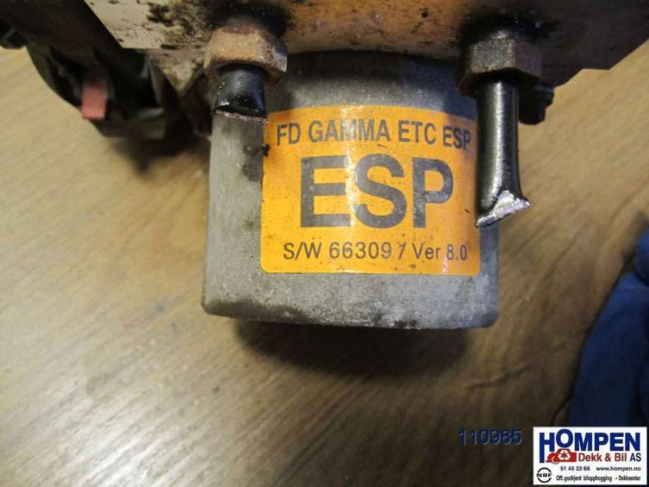 ABS sentral til Hyundai i30 2007-2012 (Type I) (HYUNDAI|589202R500|0265251576|)