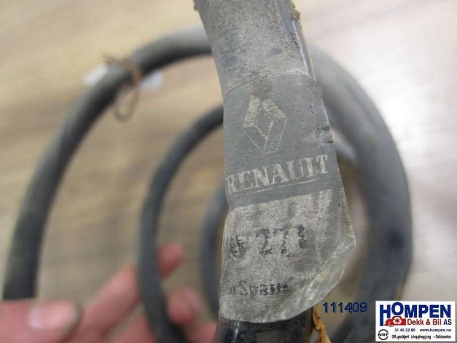 Fjær foran spiralfjær til Renault Megane 1999-2003 (Type I, Fase 2) (RENAULT|7700840271|)