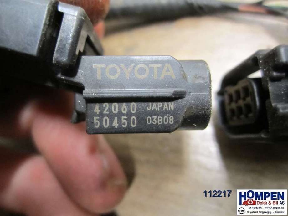 Parkeringssensor bak til Toyota RAV4 2016-2019 (Type IV, Fase 2) (TOYOTA|8934142060C0||42060)