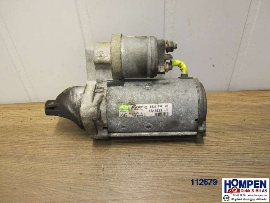 Starter diesel til Opel Corsa D, 2006-2014 (OPEL|93191079)