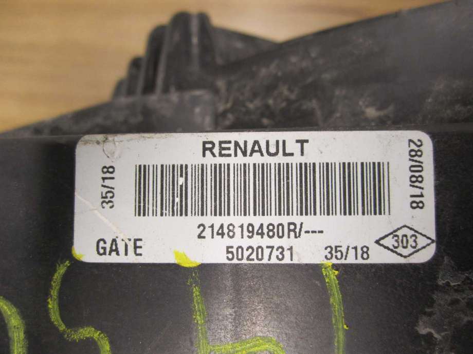 Kjølevifte til Renault Zoe 2013-2019 (Fase 1) (RENAULT|214819480R|)