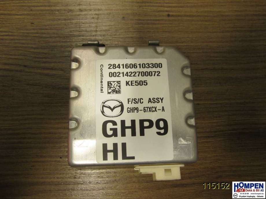 Kamera til Mazda 6 2013-2015 (Type III, Fase 1)  (MAZDA|GHP967XCXA|)