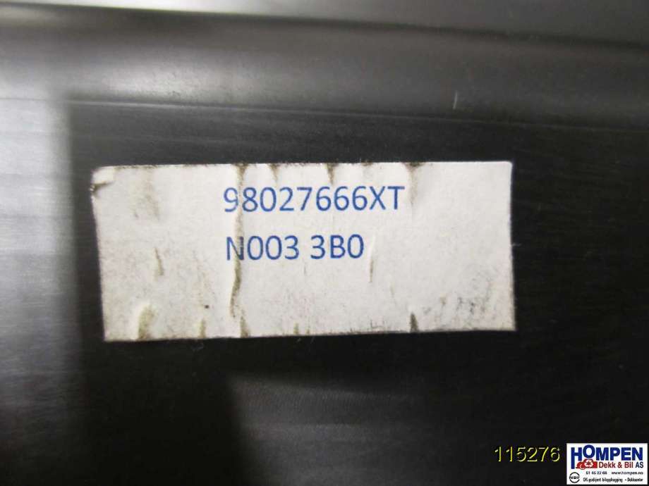 Taklyspanel til Peugeot 508 2011-2014 (Type I, Fase 1) (PEUGEOT|98027666XT|)