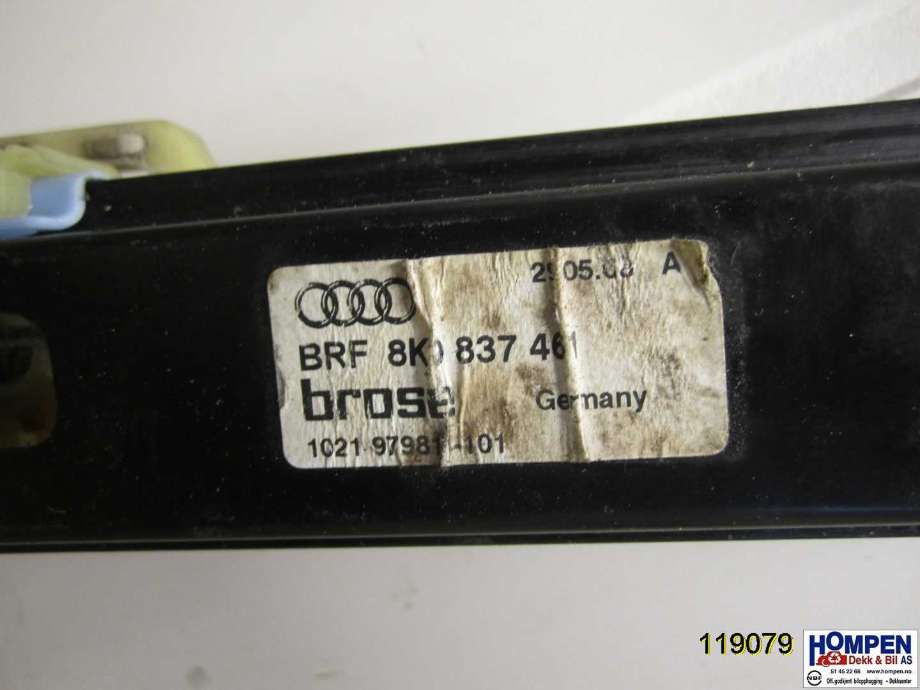 Ruteheis til Audi A4 2007-2014 (Type IV) (B8) (B8) (AUDI|8K0837461C||8K0837461)