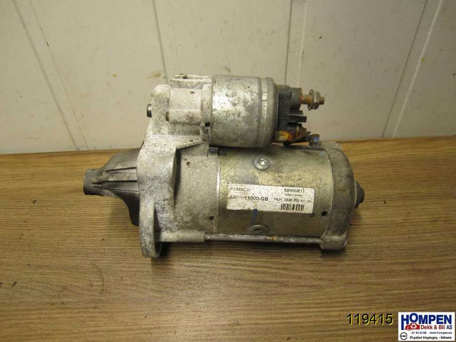 Starter diesel til Ford Focus 2011-2014 (Type III, Fase 1) (FORD|2033247|ESW20E11|AV6N11000GB)