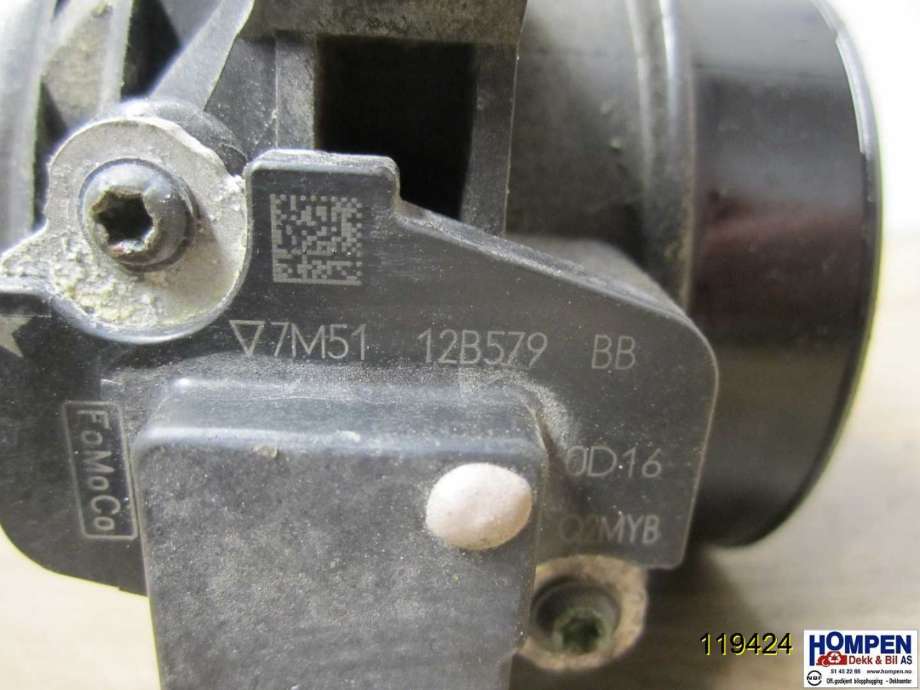 Luftmengde/luftmassemåler til Ford Focus 2011-2014 (Type III, Fase 1) (FORD|1480570||7M5112B579BB)