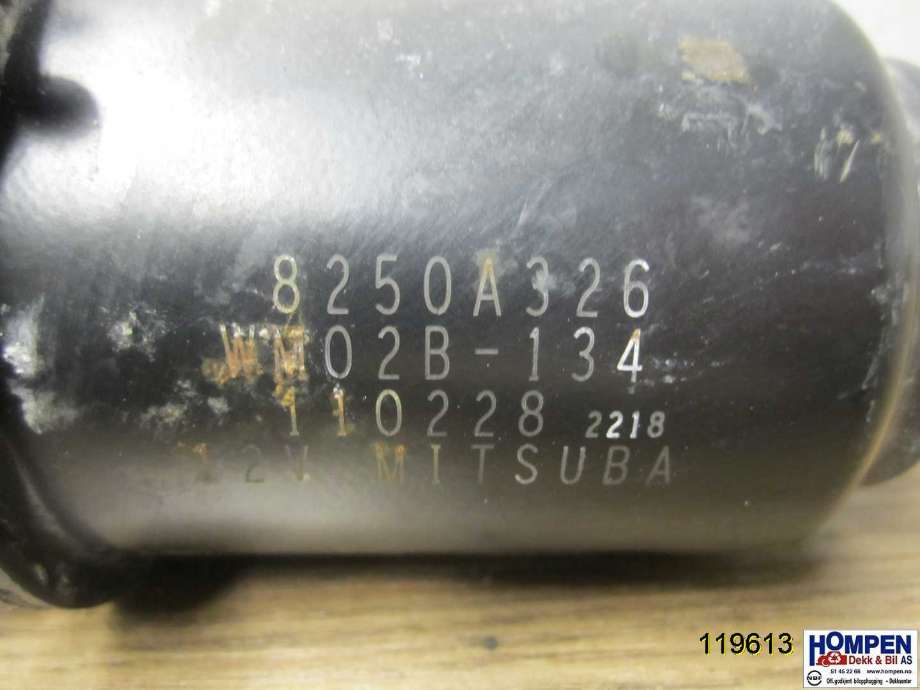 Viskermotor frontrute til Peugeot iOn 2011-2020  (PEUGEOT|6405SE|WM02B134|8250A326)