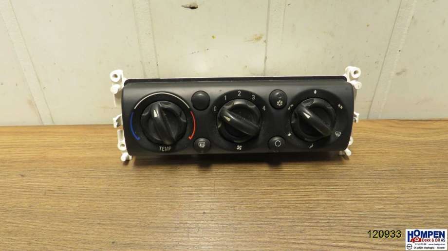 Varmeapparat betjening til Mini One/Cooper 2001-2007 (R50-53) (R50-53) (MINI|64111502214|)