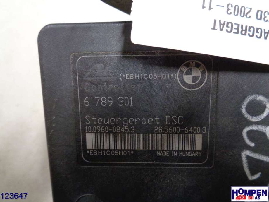 ABS sentral til BMW 1-Serie 2004-2011 (E81/E82/E87/E88) (E81/E82/E87/E88) (BMW|34512460468|10020604174|34516789300)