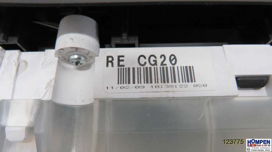 Instrumentpanel til Mazda 5 2011-2015 (Type II)  (MAZDA|CG2055471||CG20)