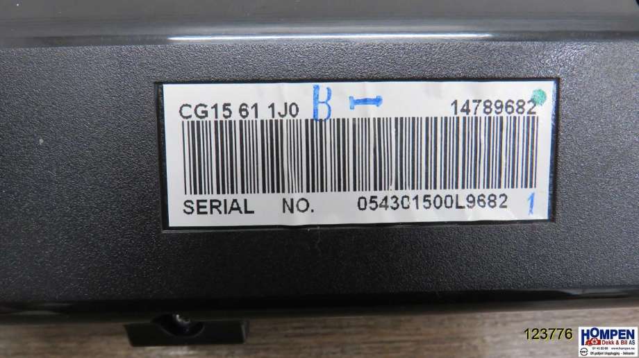 Multimedia display (MCU - Media Controller Unit) til Mazda 5 2011-2015 (Type II)  (MAZDA|CG15611J0|)