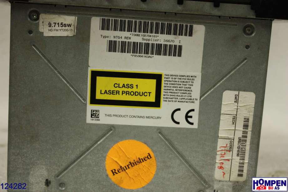 Instrument kjørecomputer til Dodge Avenger 2007-->>  (DODGE|5064143AC|)