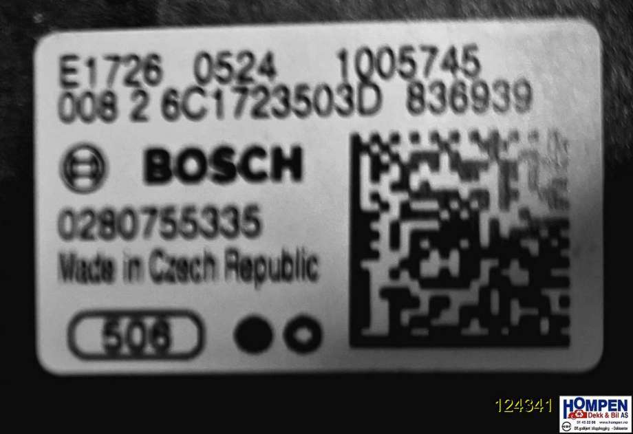 Pedal gass/brems/clutch til Audi A1 2015-2018 (Type I, Fase 2)  (AUDI|6C1723503D|)