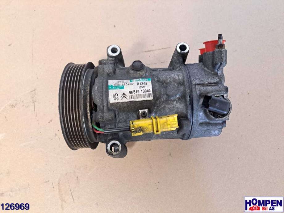 Aircondition kompressor til Peugeot 207, 2006-2012  (PEUGEOT|98 228 268 80)