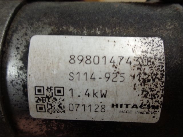 Starter diesel til Opel Zafira B 2005-2011  (OPEL||8980147430)