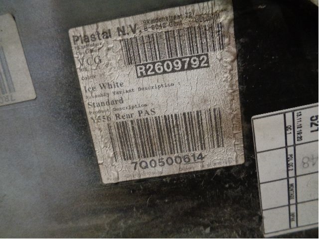 Støtfanger bak til Volvo V40 2012-2019  (VOLVO|31383640|)