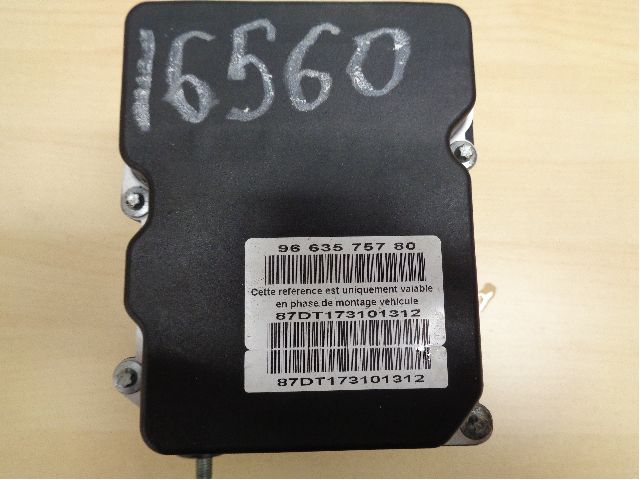 ABS sentral til Peugeot 308 2007-2011 (Type I, Fase 1) (PEUGEOT|16 071 262 80|)