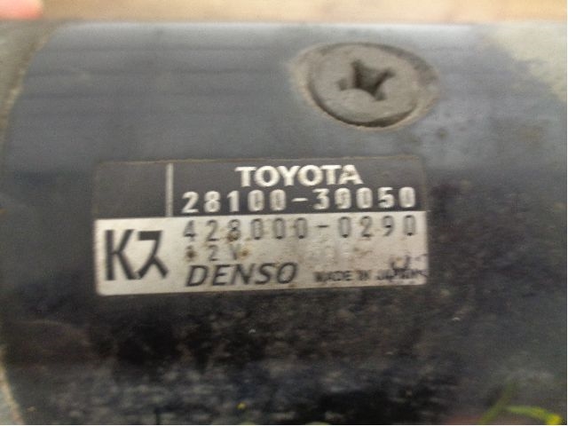 Starter diesel til Toyota Hiace 2007-2012 (Fase 3)  (TOYOTA||2810030050)