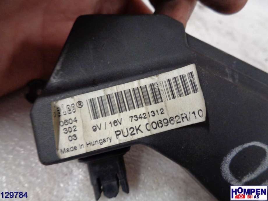 Varmeapparat motstand til Saab 9-3 2003-2007 (Type II, Fase 1)  (SAAB|73421312||PU2K 006962R/10)