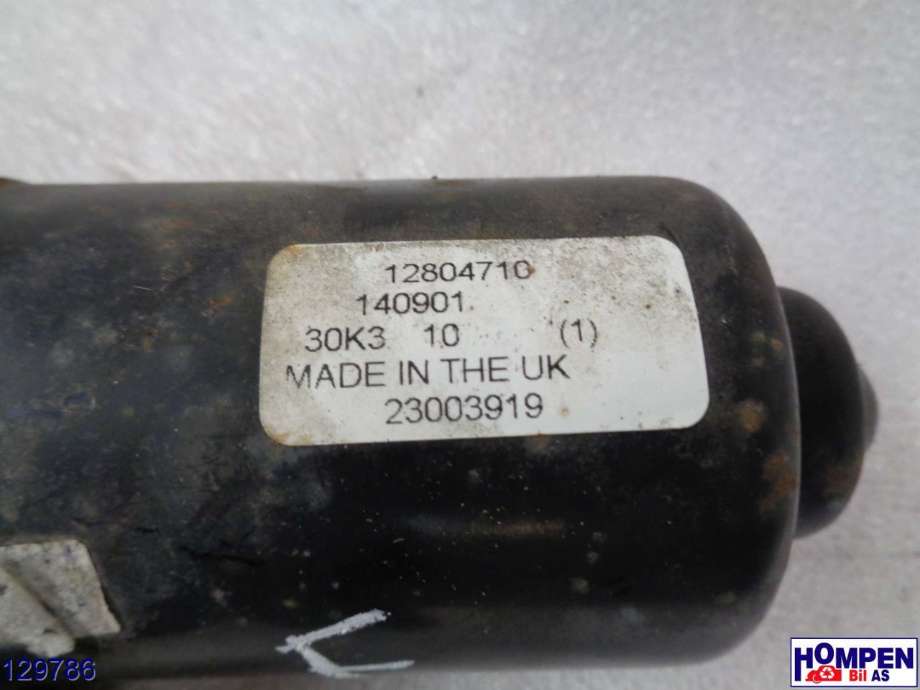 Viskermotor frontrute til Saab 9-3 2003-2007 (Type II, Fase 1)  (SAAB|12804710||23003919)