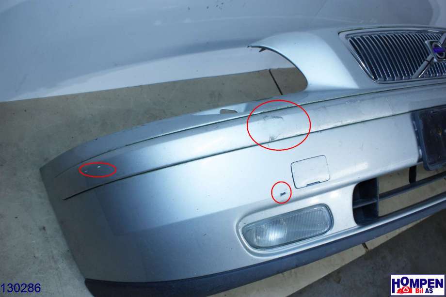 Støtfanger foran til Volvo V70 2000-2004 (Type II, Fase 1)  (VOLVO|9479456|)