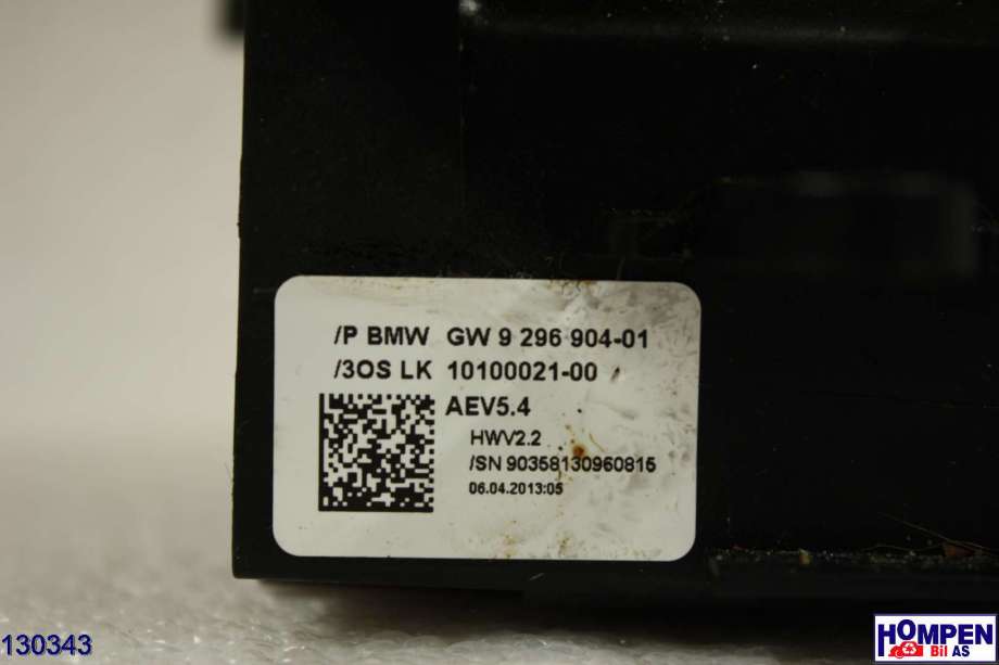 Girstang/girvelger automat til BMW X3 2010-2017 (F25) (F25) (BMW|61317950394|10099975-00|9296904)