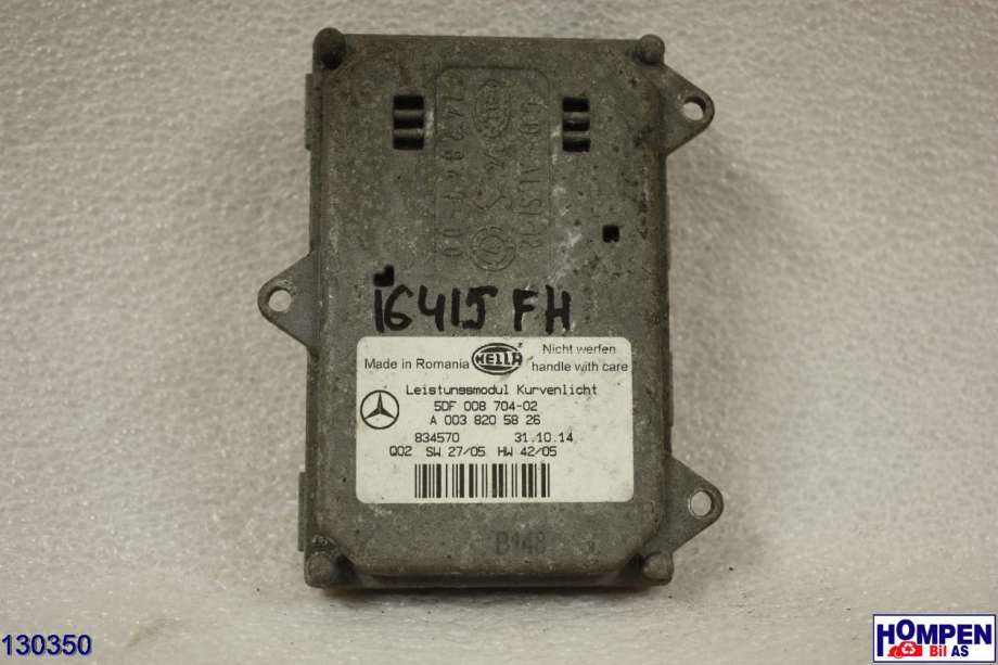 Styreenhet xenon/ballast til Mercedes CLS, 2004-2010 (C219) (C219) (MERCEDES|A 003 820 58 26)