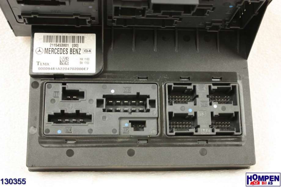 Sikringsboks til Mercedes CLS 2004-2010 (C219) (C219) (MERCEDES|A 211 545 38 01||2115453801)