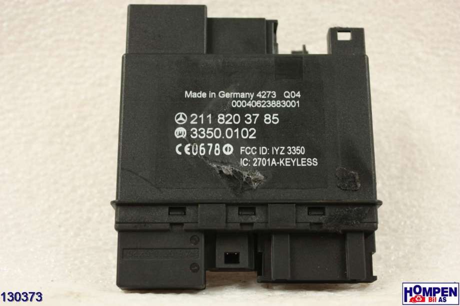 Styreenhet nøkkelfri/keyless til Mercedes CLS, 2004-2010 (C219) (C219) (MERCEDES|A 211 820 37 85)