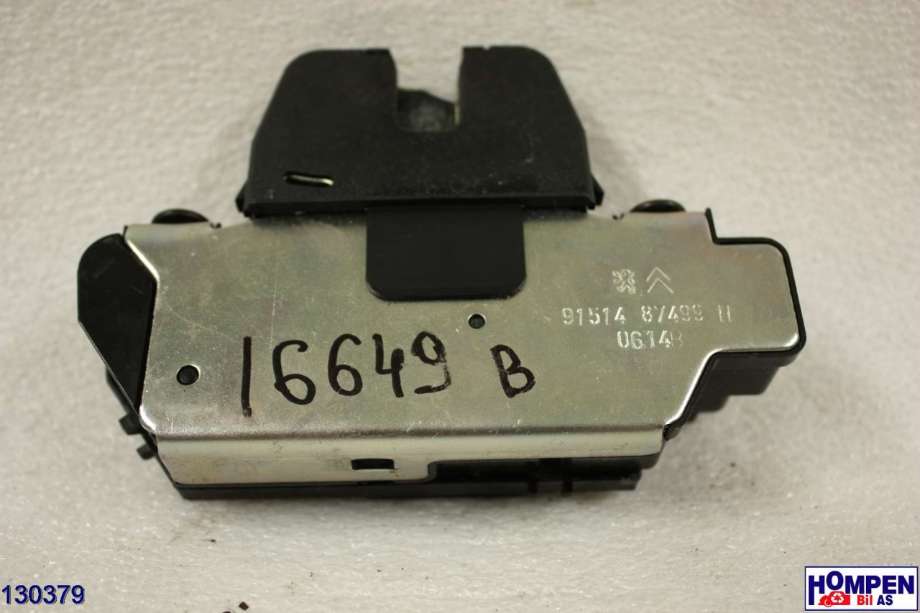 Baklukelås til Peugeot 2008 2013-2019 (Type I)  (PEUGEOT|8719 F8|0614B|91514 87499 H)