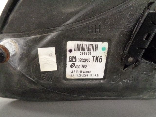 Speil høyre til Opel Astra H 2004-2009 (OPEL||13252960)