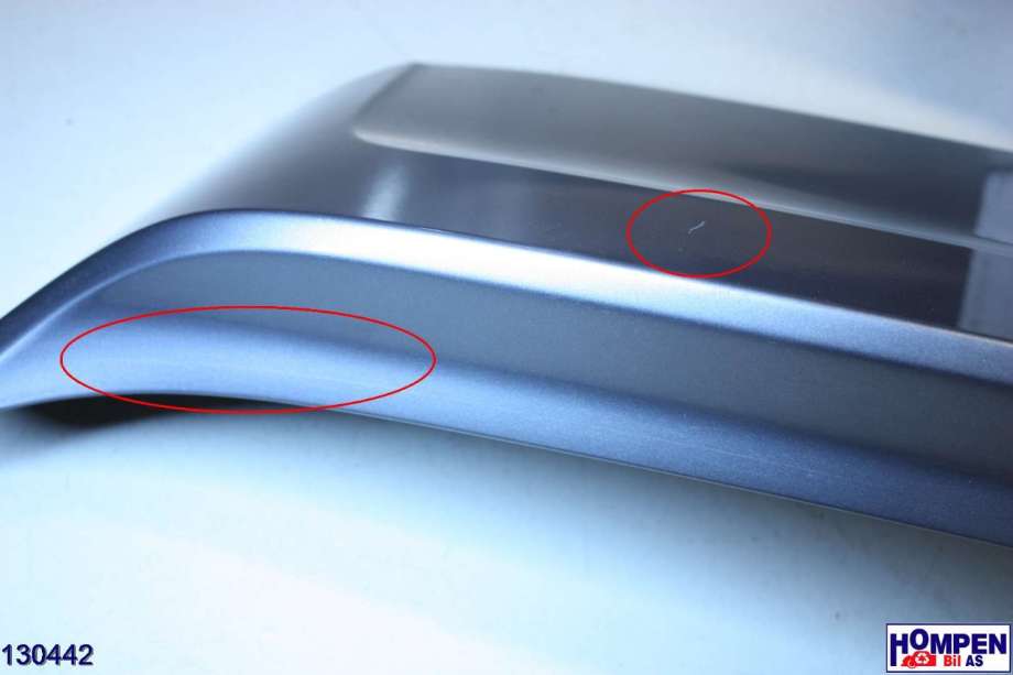 Spoiler bakluke til Saab 9-3 2003-2007 (Type II, Fase 1) (SAAB|93185697|34 420 8025|12837986)