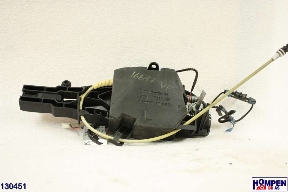 Dørhåndtak utv venstre foran til BMW X3 2010-2017 (F25) (F25) (BMW|51217193263|51 21 7 207 561|)