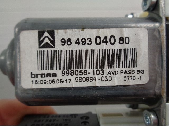 Ruteheis høyre til Citroën C5 2005-2008 (Type I, Fase 2) (CITROEN||9649304080)