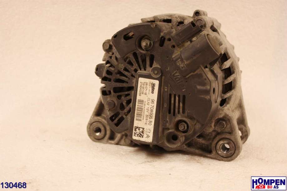 Dynamo til Peugeot 2008 2013-2019 (Type I) (PEUGEOT|9670899580|98 186 779 80|2610711B)