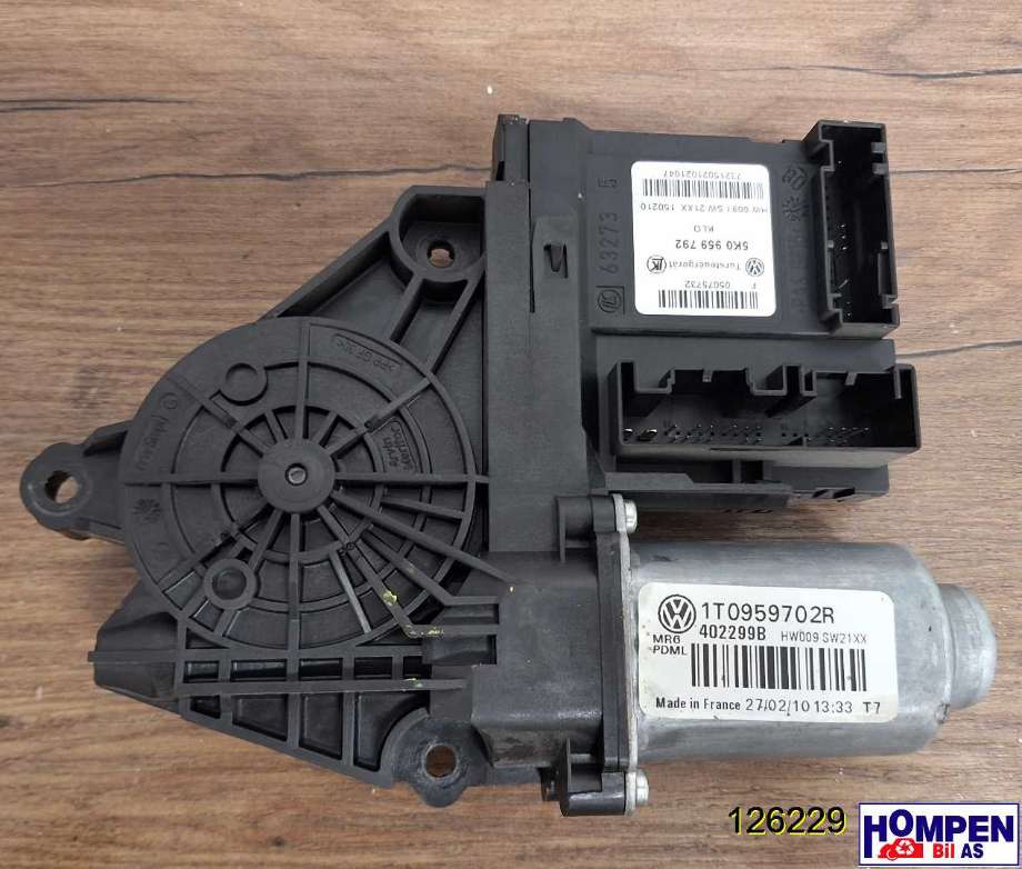 Ruteheis høyre til VW Caddy 2004-2010 (Type III, Fase 1) (VOLKSWAGEN||1T0959702R)