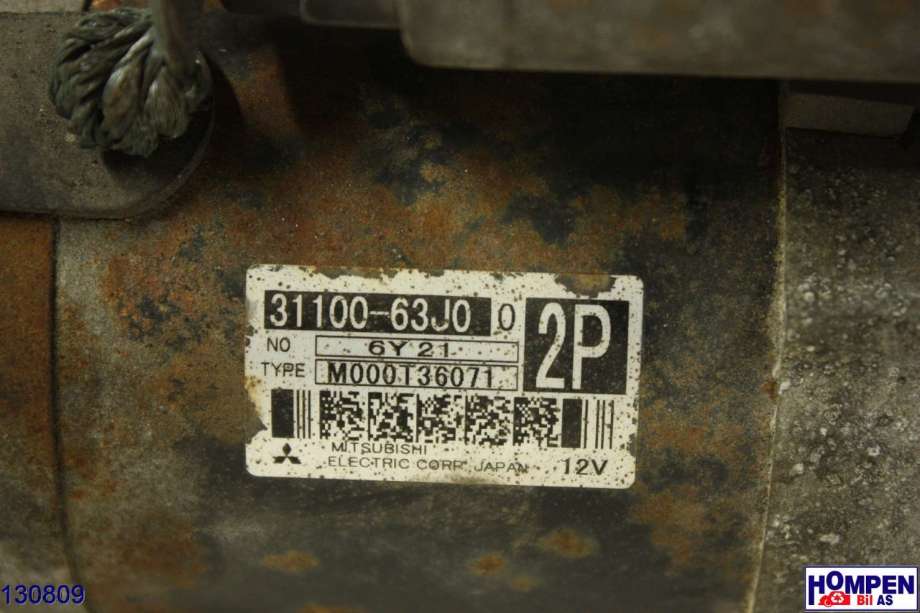 Starter til Suzuki Swift 2005-2010  (SUZUKI|31100-63J0||31100-63J00)