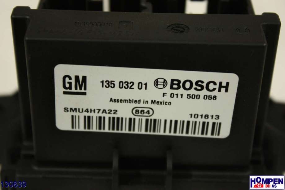 Varmeapparat motstand til Opel Astra J 2010-2015 (OPEL|13503201||F 011 500 056)