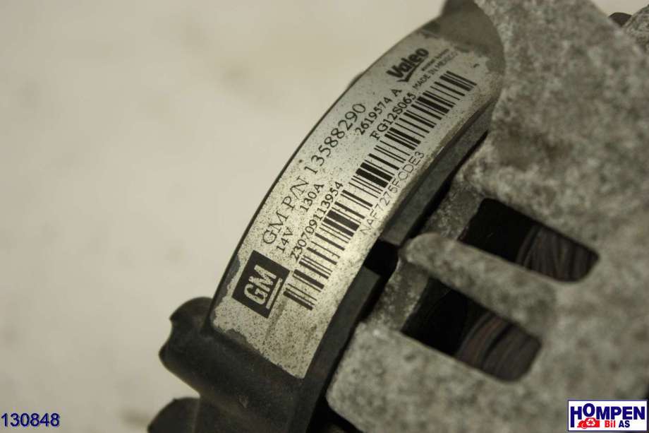 Dynamo til Opel Astra J 2010-2015 (OPEL|13588290|)