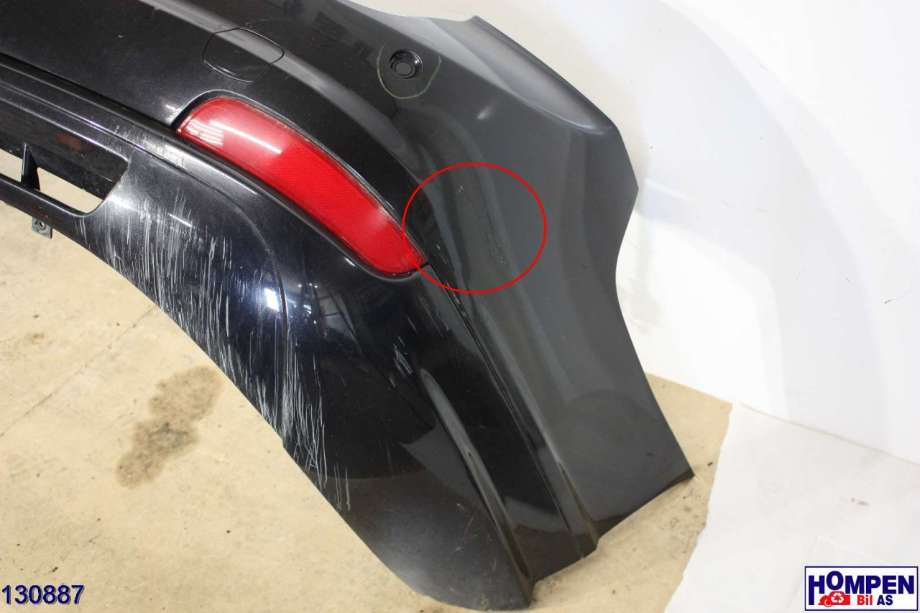 Støtfanger bak til Volvo V50 2007-2012 (Fase 2)  (VOLVO|39852534|39854588|)
