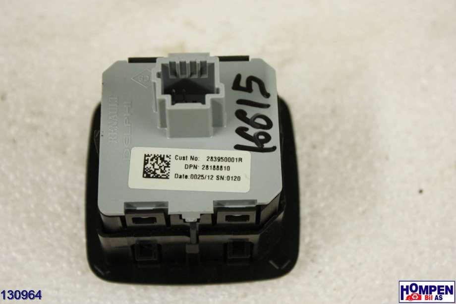 Bryter diverse til Renault Scenic 2009-2016 (Type III)  (RENAULT|283950001R|)