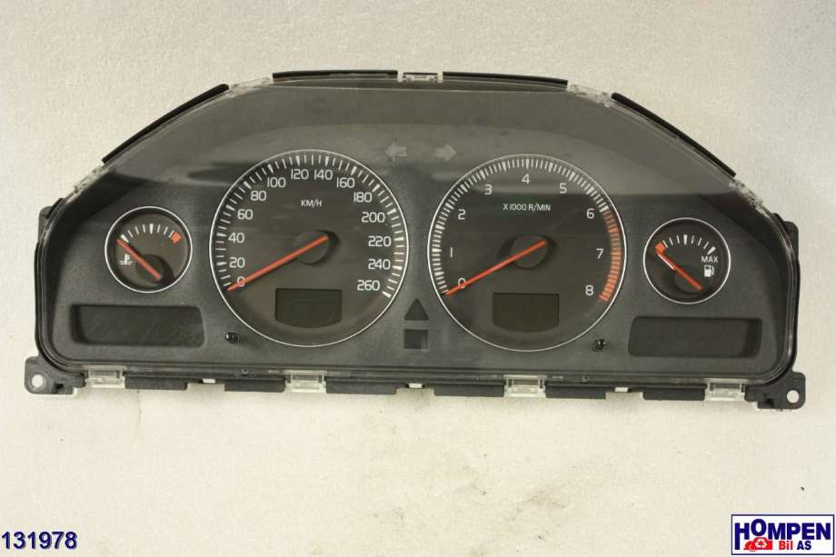 Instrumentpanel til Volvo V70, 2005-2007 (Type II, Fase 2)  (VOLVO|30746097)