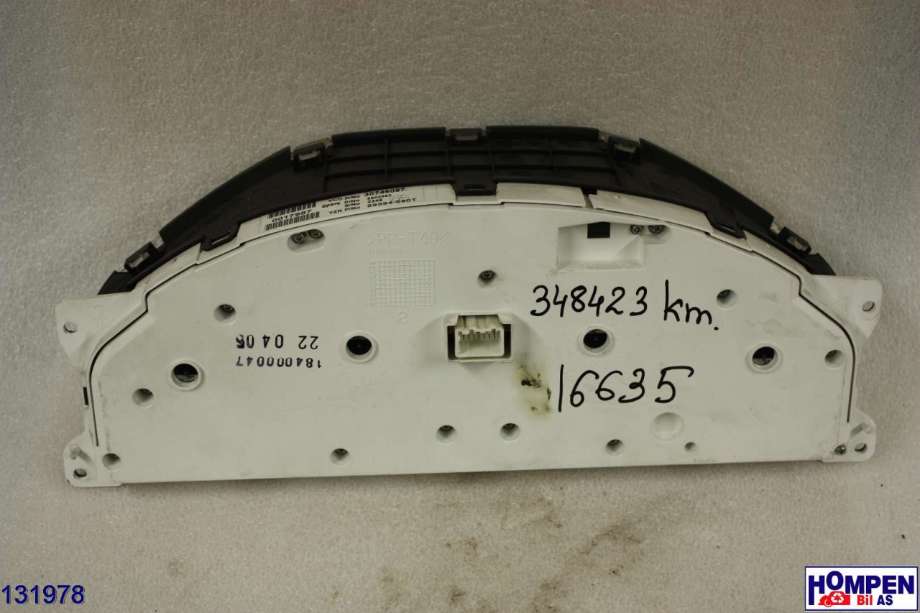 Instrumentpanel til Volvo V70 2005-2007 (Type II, Fase 2) (VOLVO|30746097|0017987|8602882)