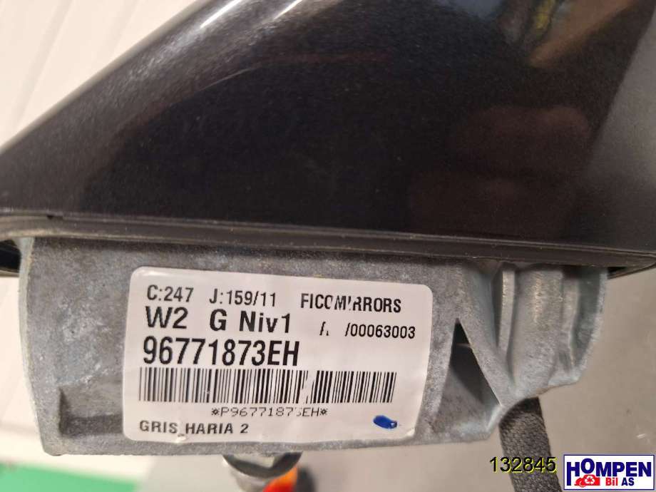 Speil venstre til Peugeot 508 2011-2014 (Type I, Fase 1) (PEUGEOT|8154SF|)