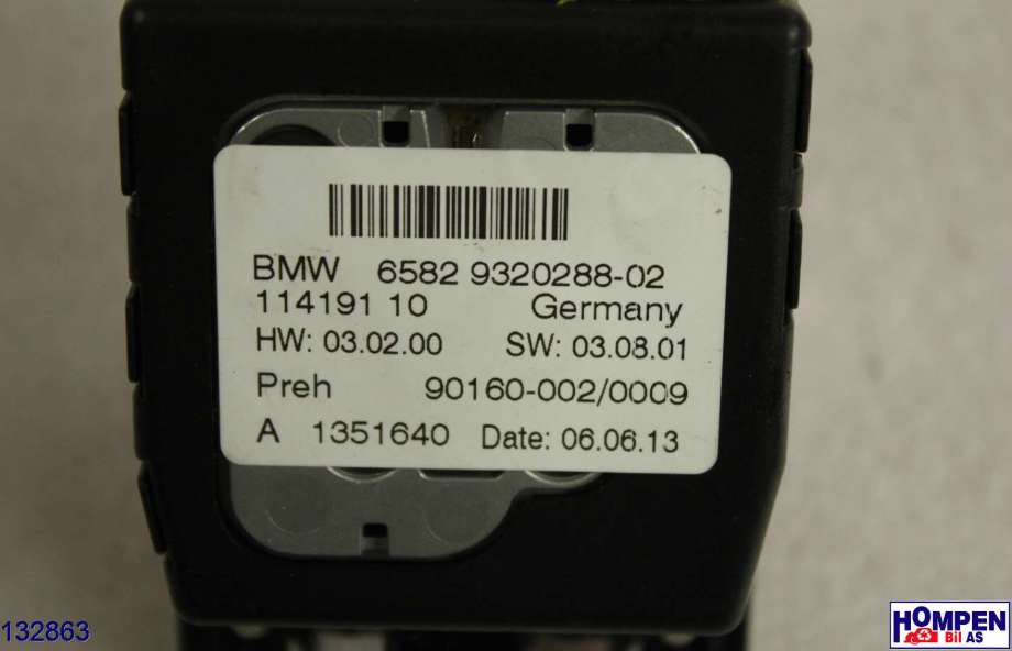 Diverse deler til BMW 5-Serie 2010-2017 (F10/F11) (F10/F11) (BMW|65825A3B1E6|65 82 9 320 288 02|65 82 9 320 288-02)