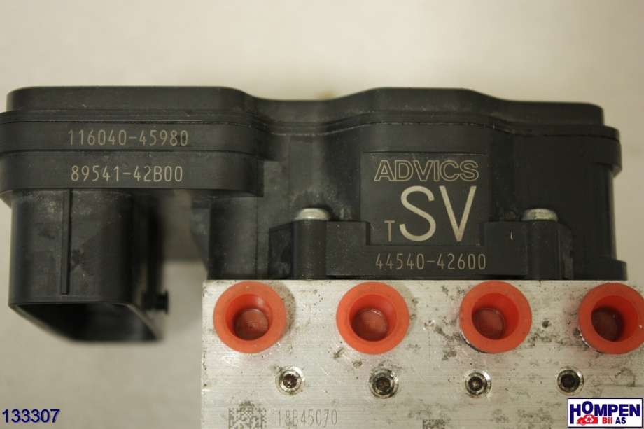 ABS sentral til Toyota bZ4X 2022-->>  (TOYOTA|4405042L50|116040-45980|89541-42B00)