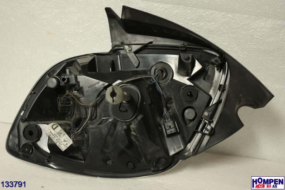 Baklykt høyre til Renault Zoe 2013-2019 (Fase 1)  (RENAULT|265509696R|2628 0206|265504492R)